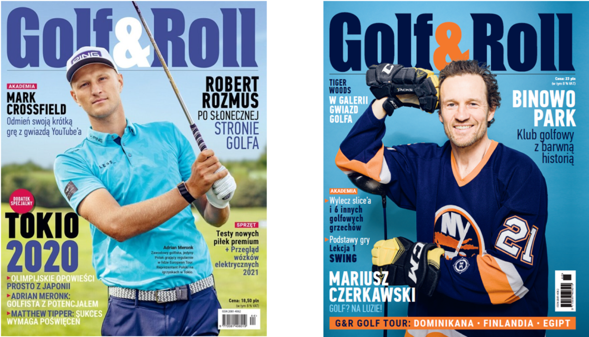 Golf and roll okładka