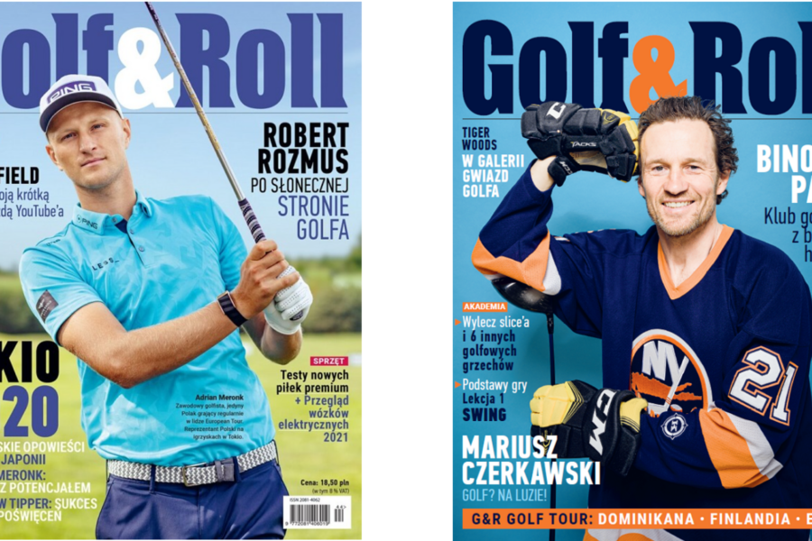 Golf and roll okładka